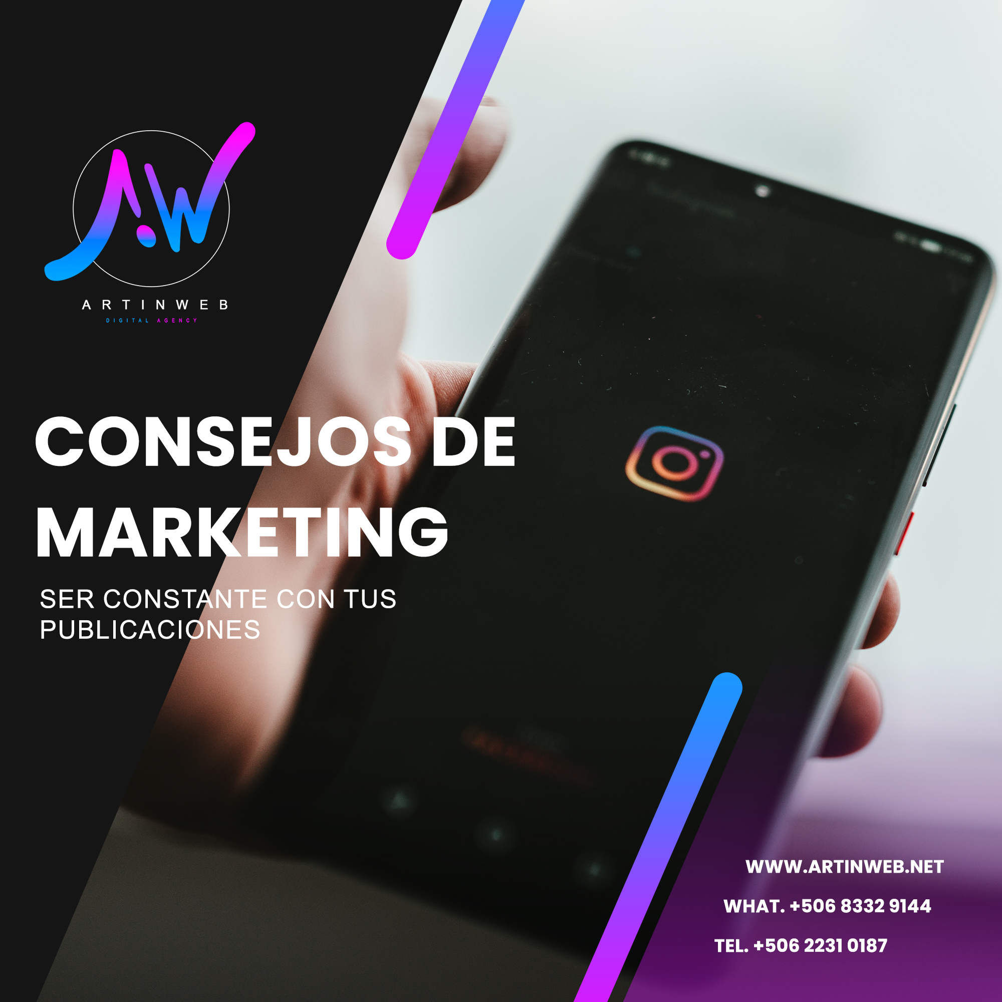 Consejo de Marketing, Ser constante con tus publicaciones