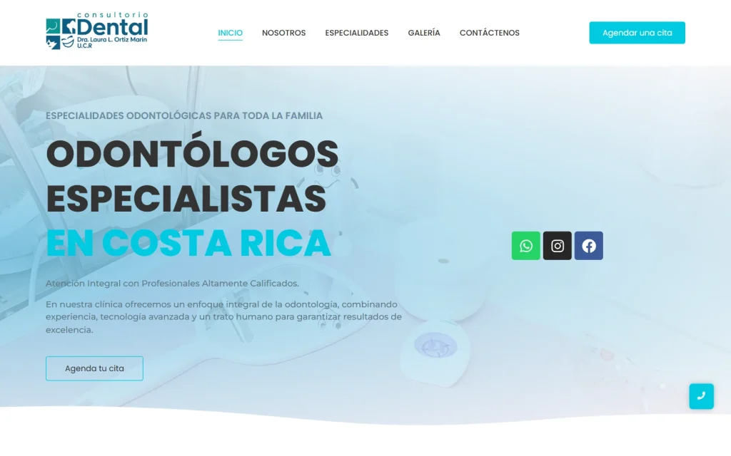 La portada: quién atiende y dónde. Sitio de salud.